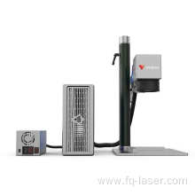 mini handheld co2 laser marking machine on plastics
